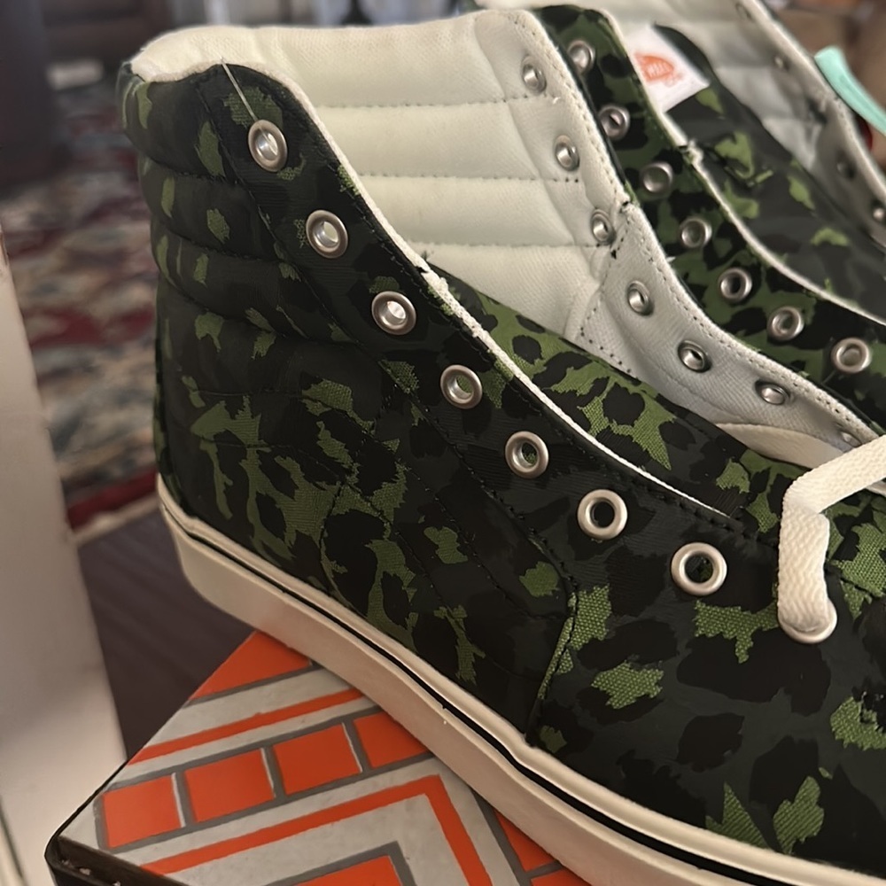 ##39/48❤️ Brand new vans SK8 leopard high top sneakers - Picture 9 of 12